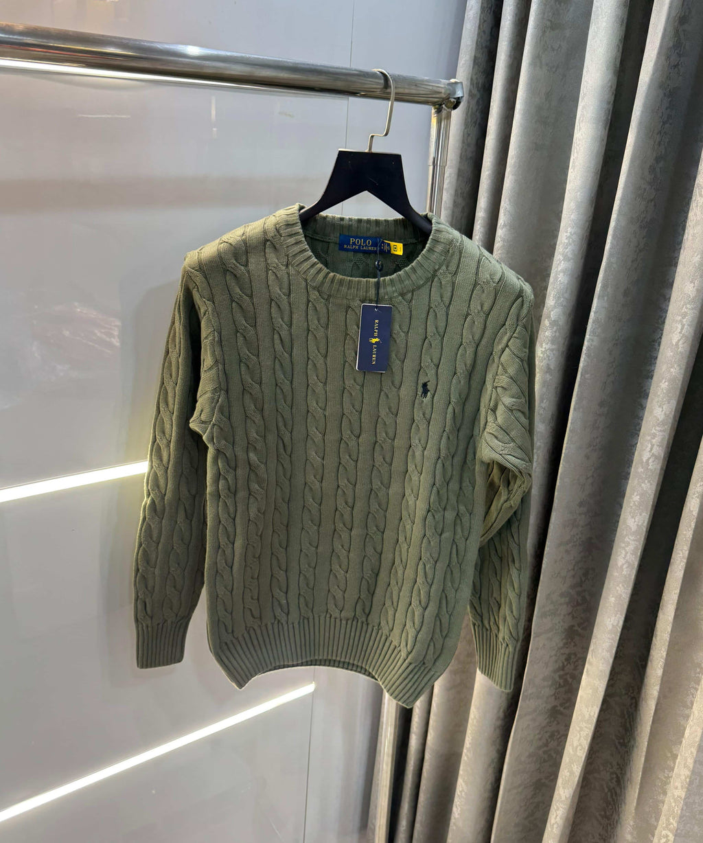 Ralph Laure n green  Imported Knitted Pull Over