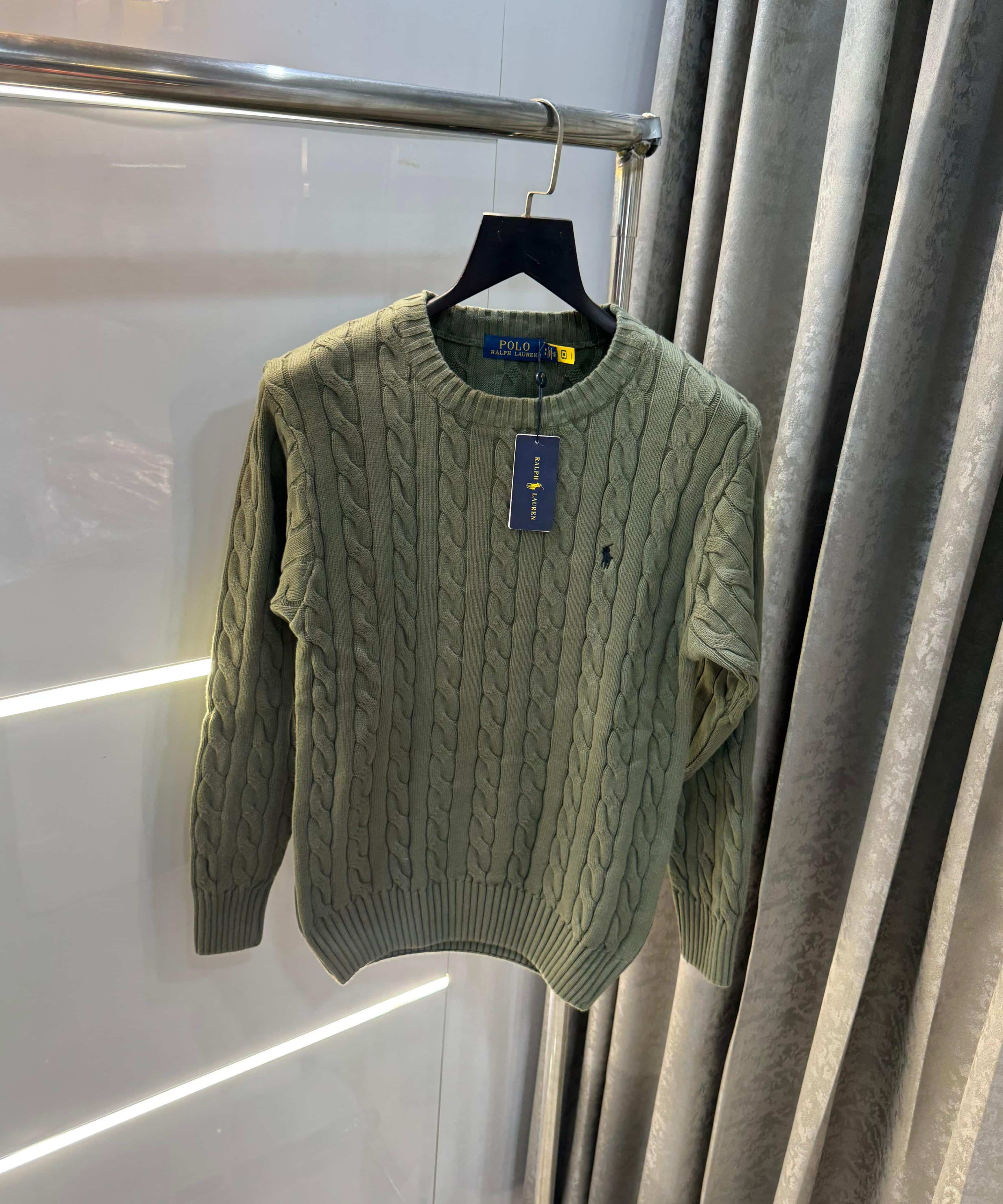 Ralph Laure n green  Imported Knitted Pull Over