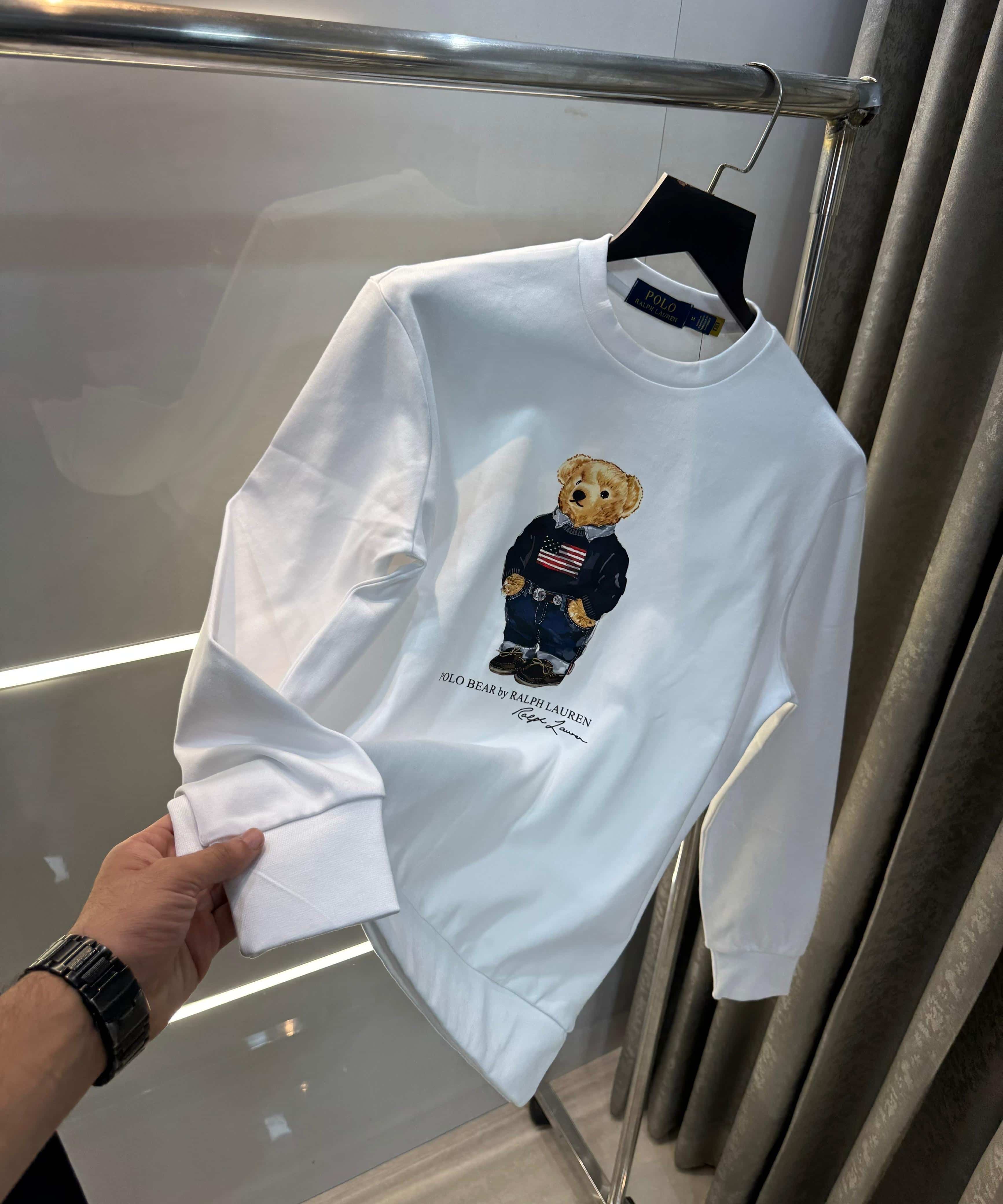 Ralph Laure n White Print Premium Sweatshirt Main image