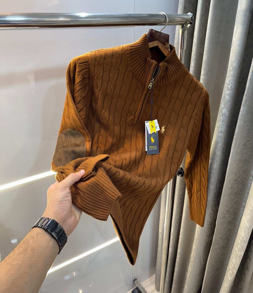 Ralph Laure n brown elbow  Print Premium Sweatshirt