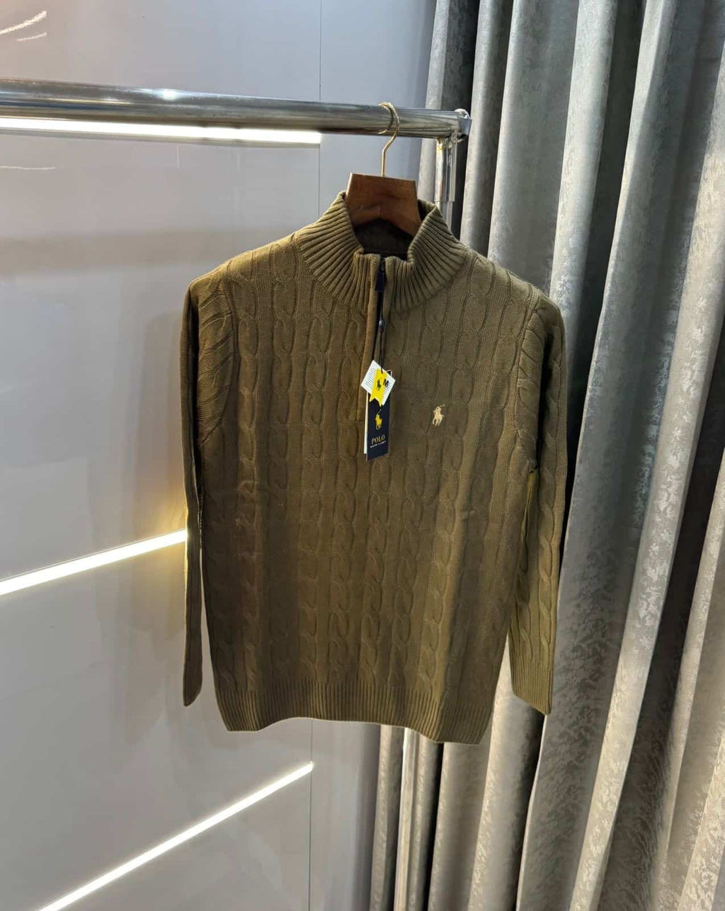 Ralph Laure n Beige elbow  Print Premium Sweatshirt