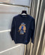Ralph  Lauren  Navy Blue Teddy Edition Imported Pull Over