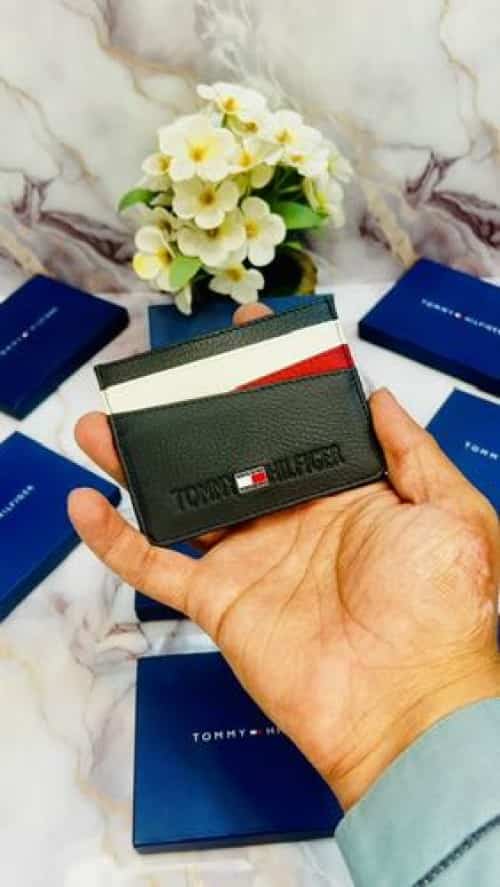 TO_MMy hILF-IG3r PREMIUM QUALITY IMPORTED CARD HOLDER WITH BUTTER PAPER AND OG BOx TH-908