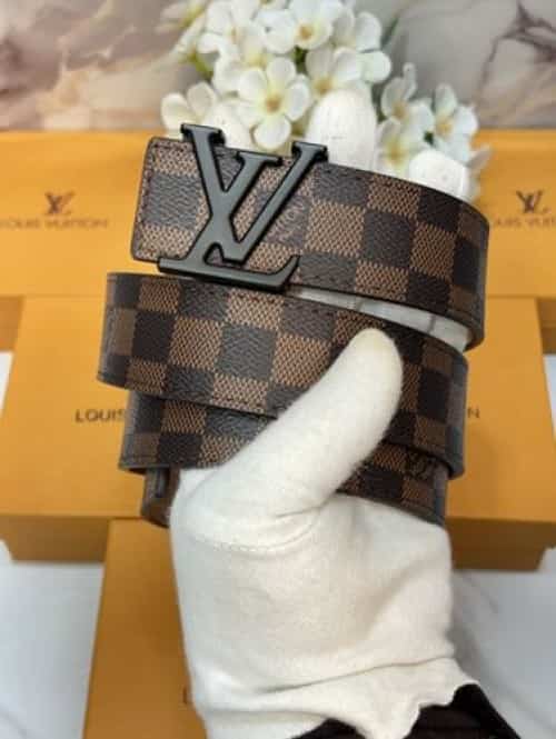 LV LOUI S VUITTON PREMIUM QUALITY IMPOERTED BELT WITH OG BO-X LV-202