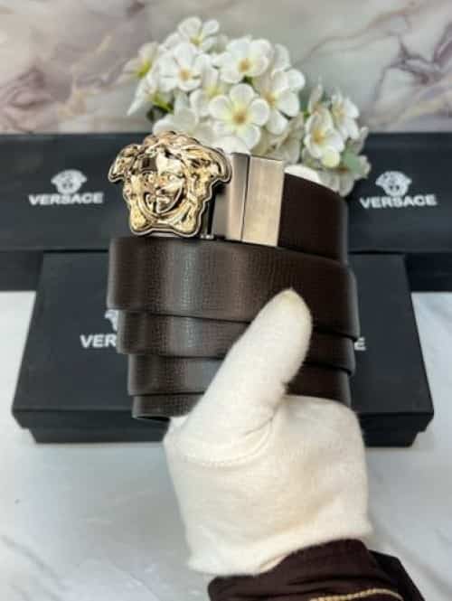 VERSAC E IMPORTED PREMIUM QUALITY REVERSIBLE BELT WITH OG BOX VR-005