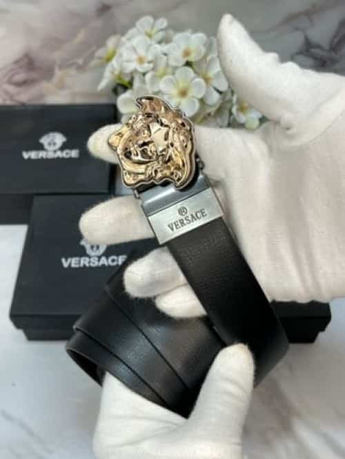 VERSAC E IMPORTED PREMIUM QUALITY REVERSIBLE BELT WITH OG BOX VR-005
