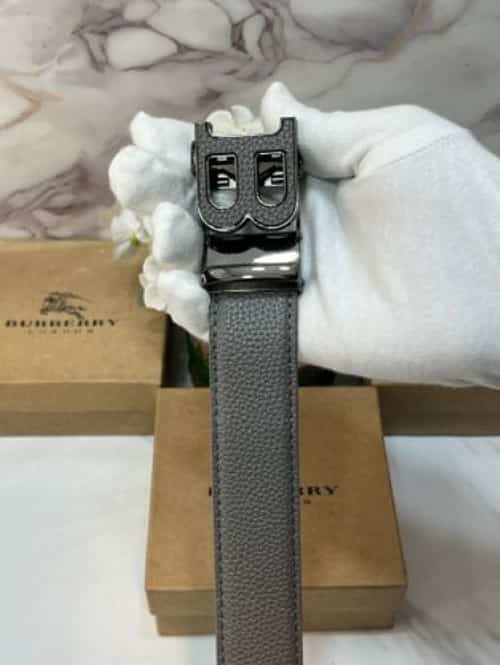 BUrb_ERRy PREMIUM QUALITY IMPORTED AUTOMATIC LOCK BELTS WITH OG BOX BB-708 Secondary image