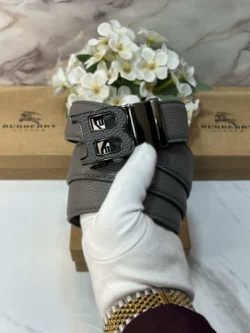 BUrb_ERRy PREMIUM QUALITY IMPORTED AUTOMATIC LOCK BELTS WITH OG BOX BB-708
