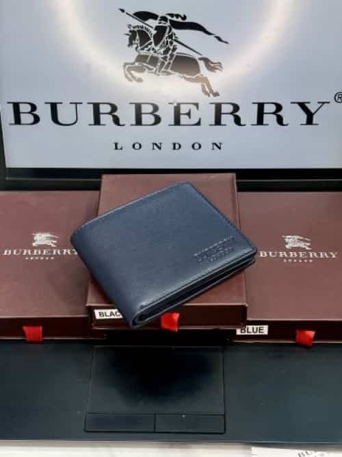 BB BURBERR Y PREMIUM QUALITY IMPORTED EXTRA SOFT WALLET WITH OG BOX BB-702 Main image