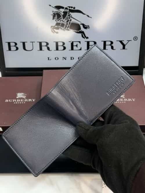 BB BURBERR Y PREMIUM QUALITY IMPORTED EXTRA SOFT WALLET WITH OG BOX BB-702 Secondary image