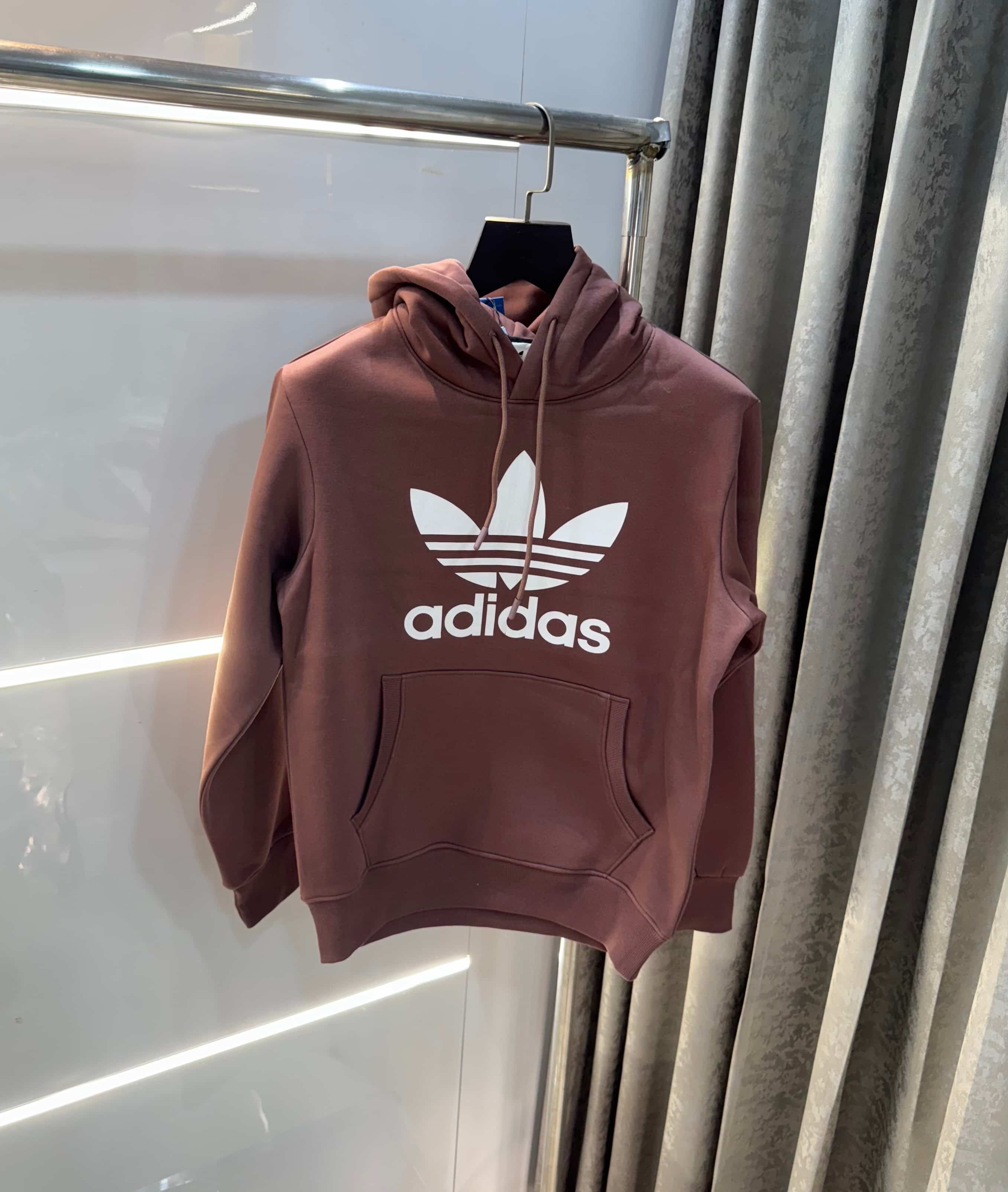 Adida s Milange Logo Print Premium Classic Hoodie Secondary image