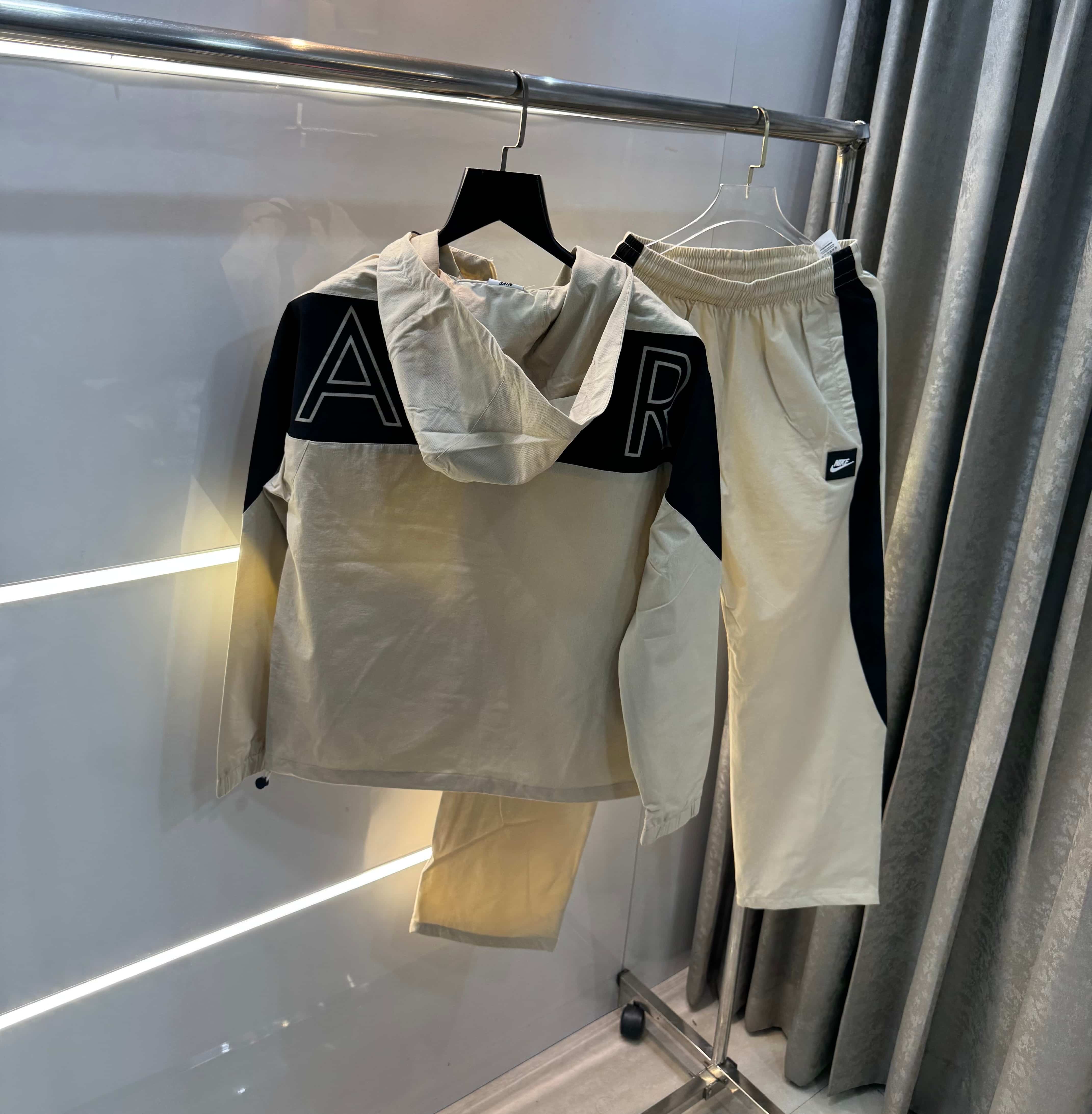 Nik e Cream Back Print Imported Tracksuit Secondary image