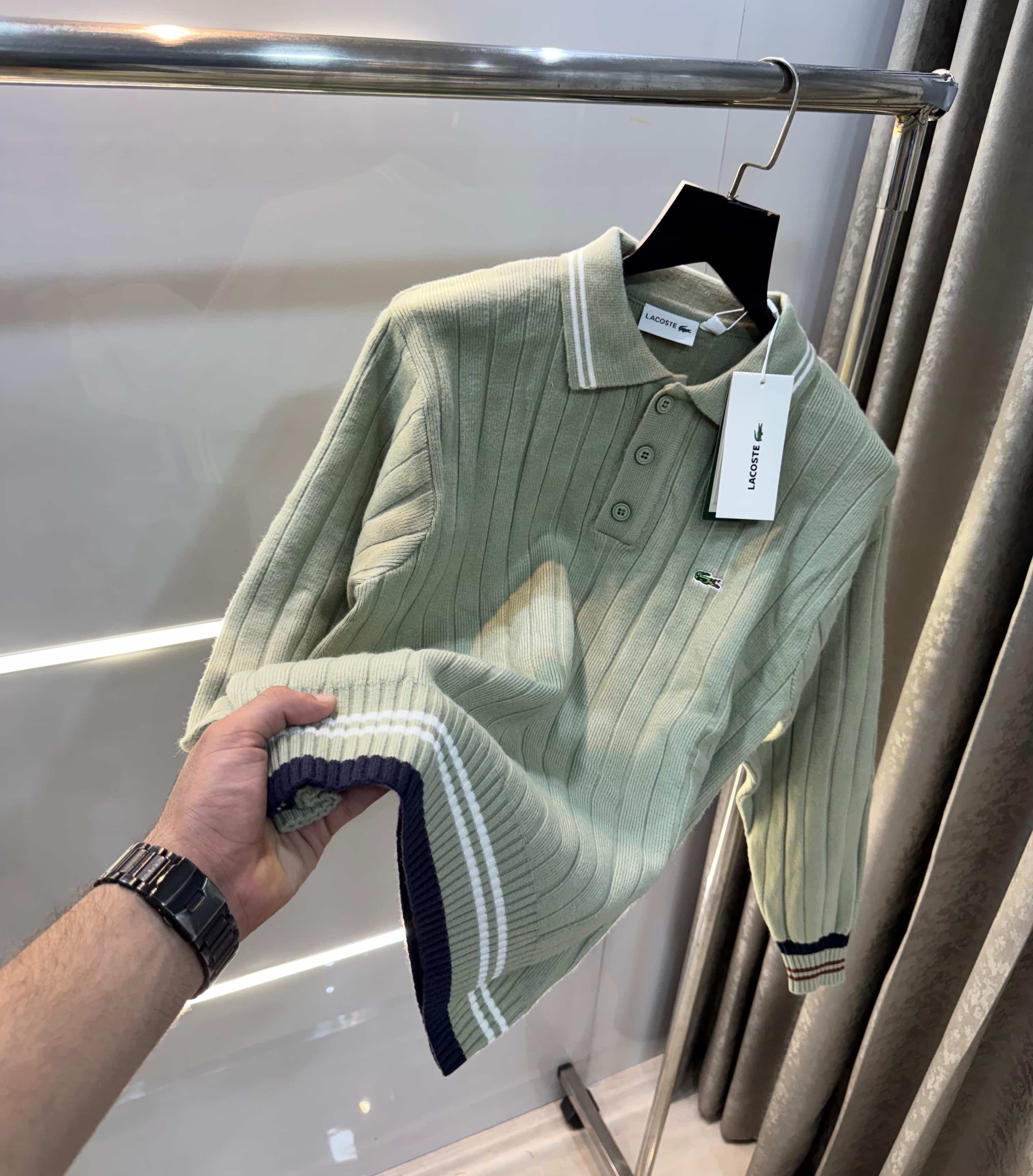 Lacost e Olive Imported Knitted Pull Over Main image