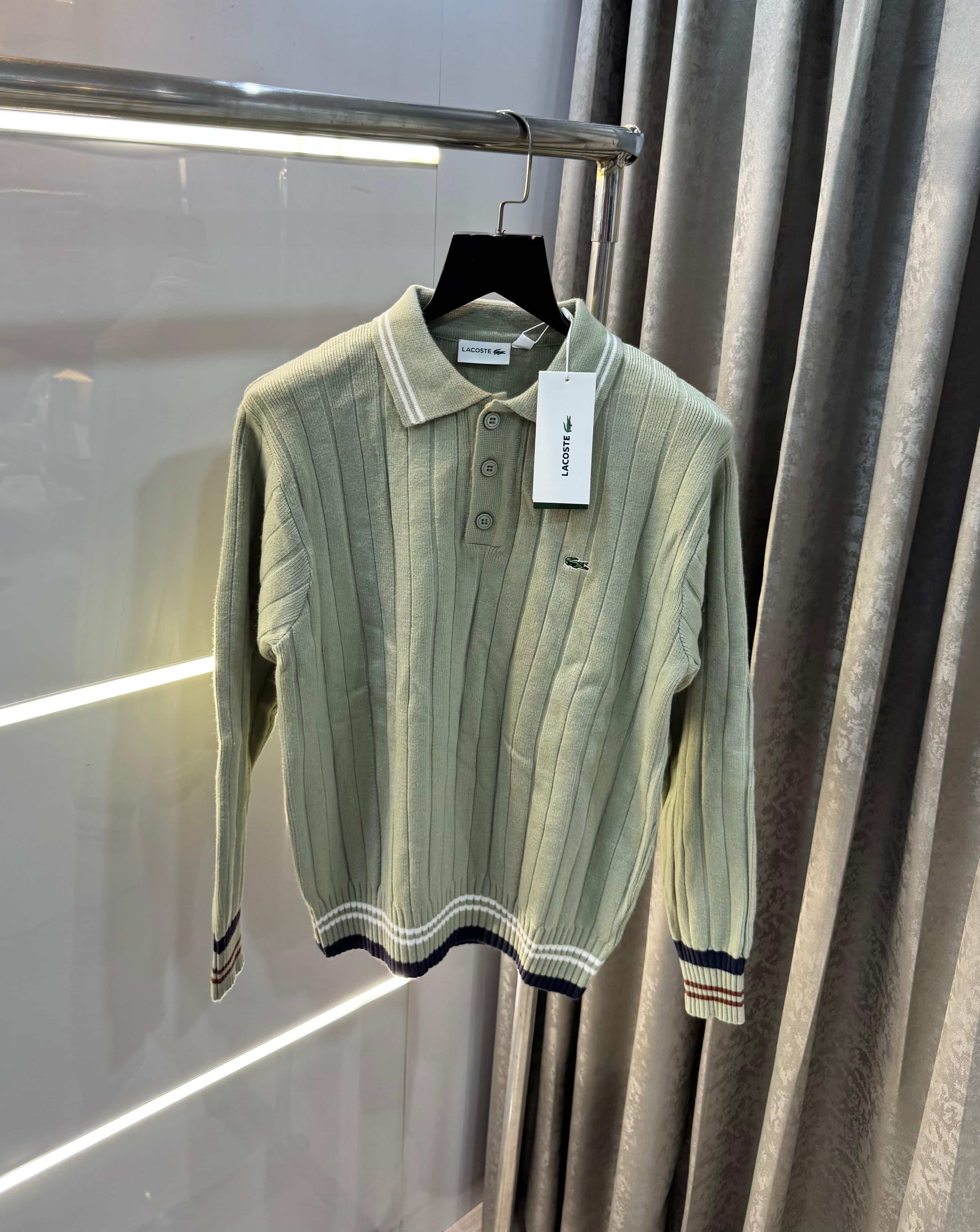 Lacost e Olive Imported Knitted Pull Over Secondary image