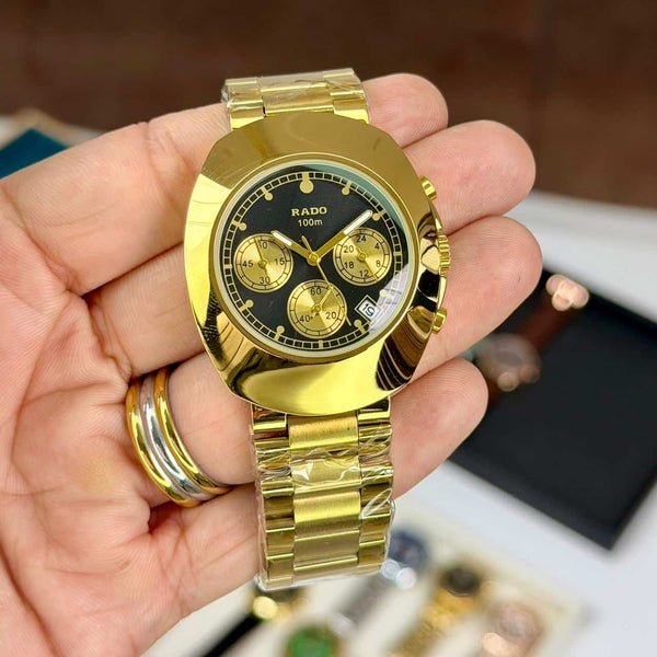 RADO_CHRONOGRAPH_GOLD-BLACK
