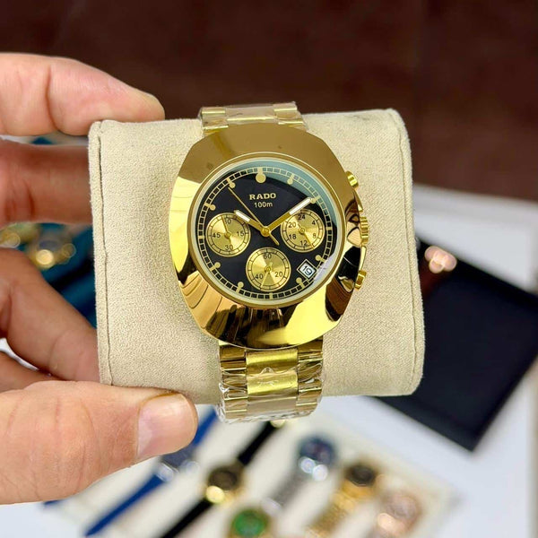 RADO_CHRONOGRAPH_GOLD-BLACK