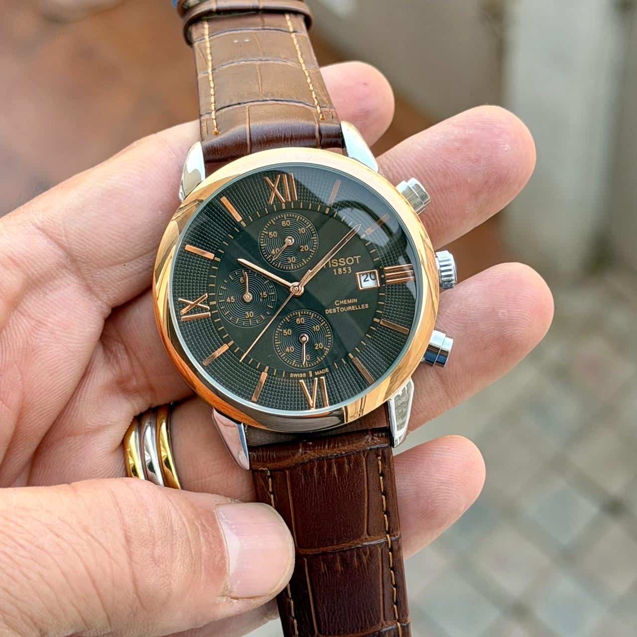 TISSOT_CRONOGRAPHA_ROSE-BLACK Main image