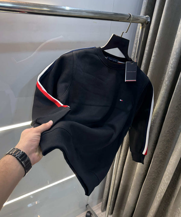 Tomm y Hilfiger Black Premium Sweatshirt