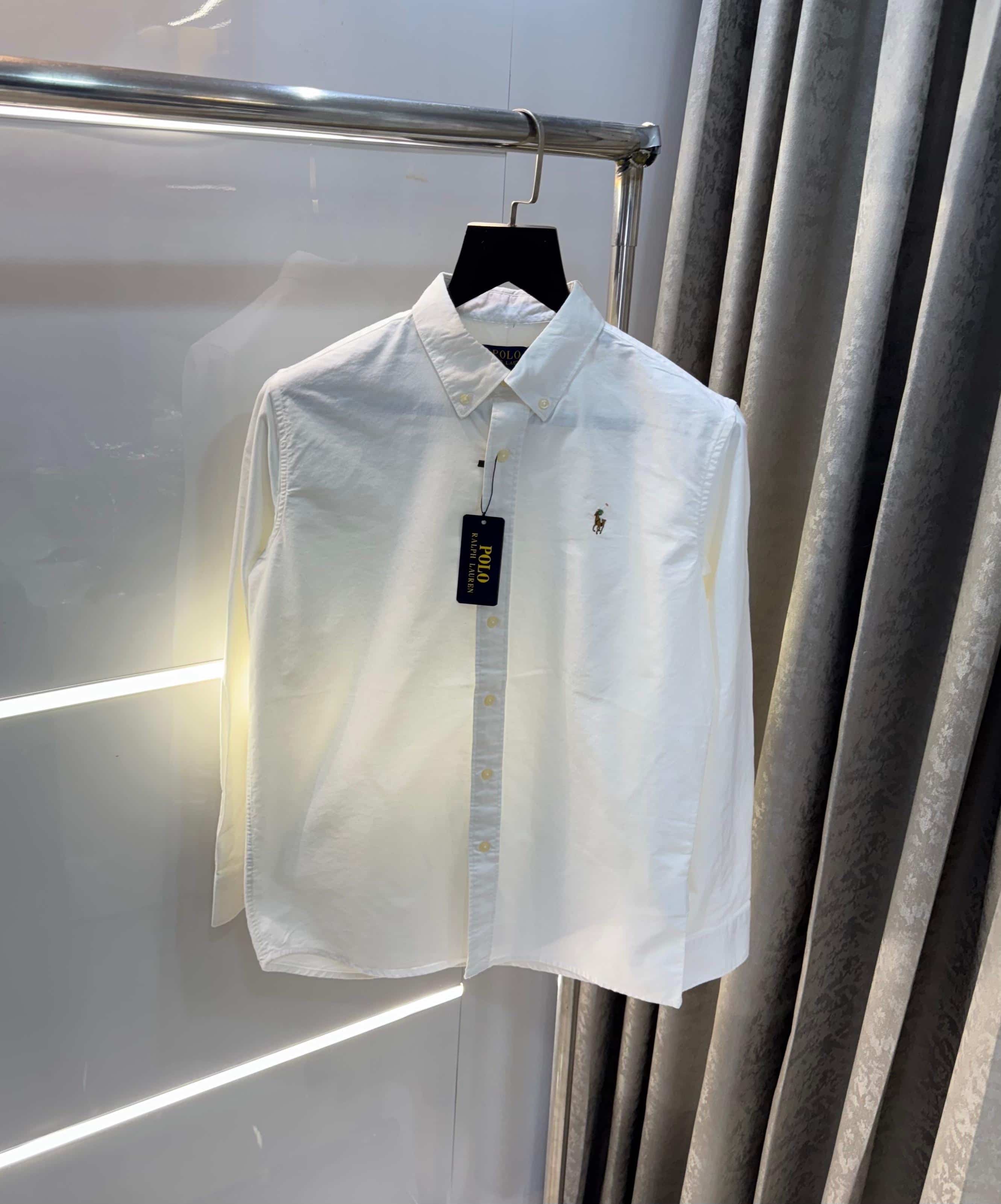 Ralph Laure n Cotton White Premium Shirt