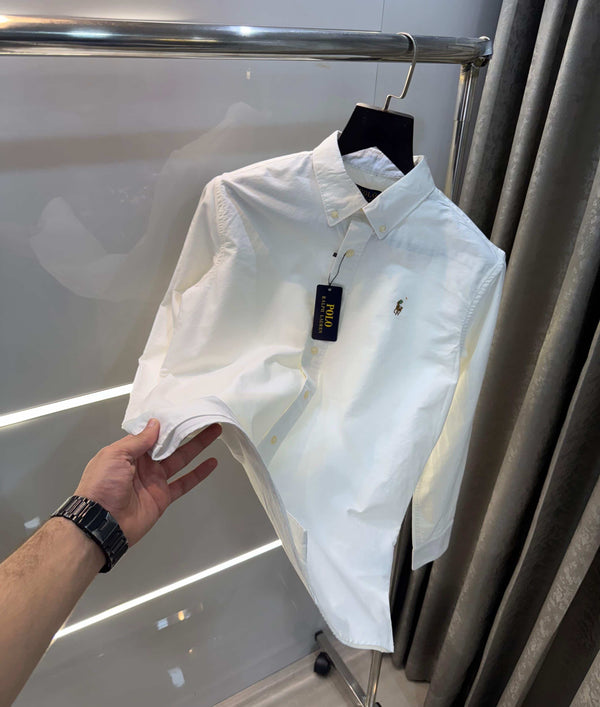 Ralph Laure n Cotton White Premium Shirt