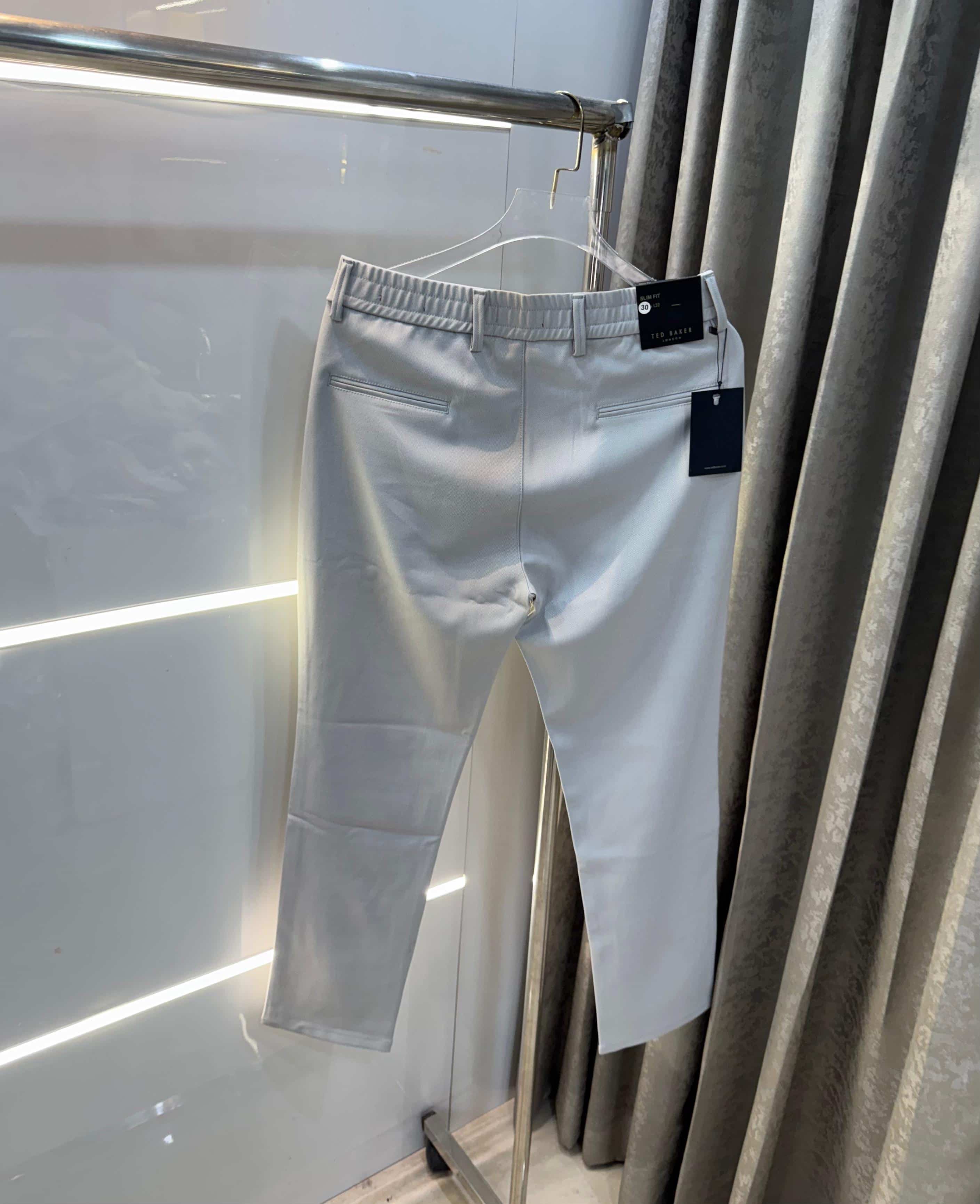 Ted baker Light Grey Premium imported trouser Main image