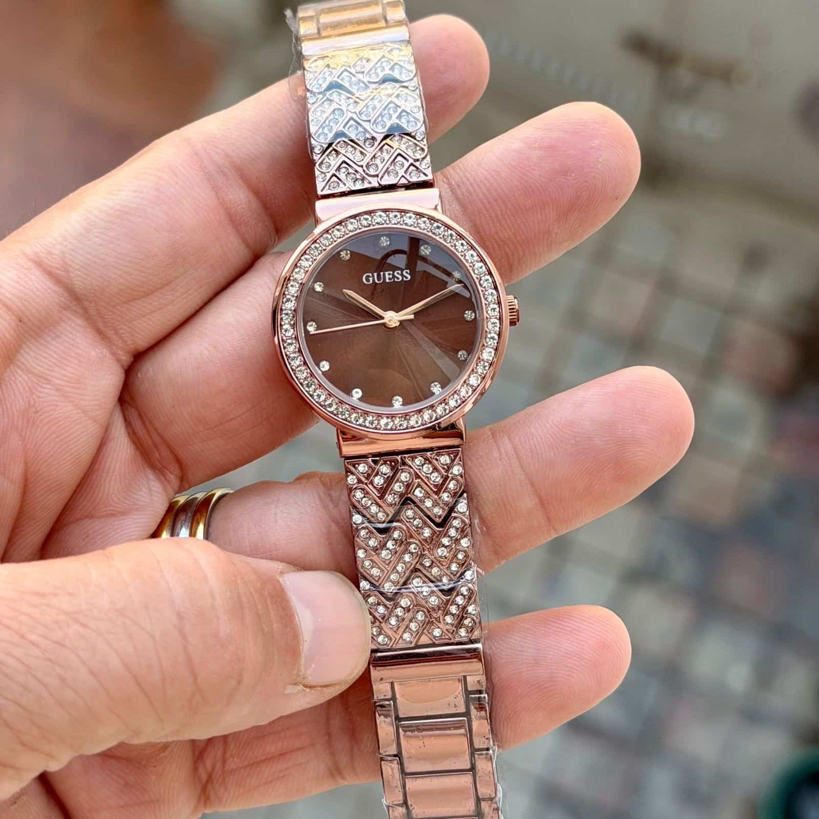 GUESS LADIES_BROWN