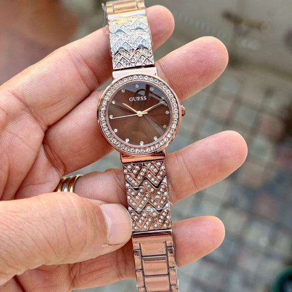 GUESS LADIES_BROWN