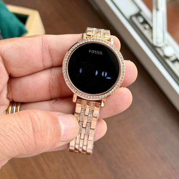 FOSSIL_LADIES_DIGITAL-ROSE-BLACK