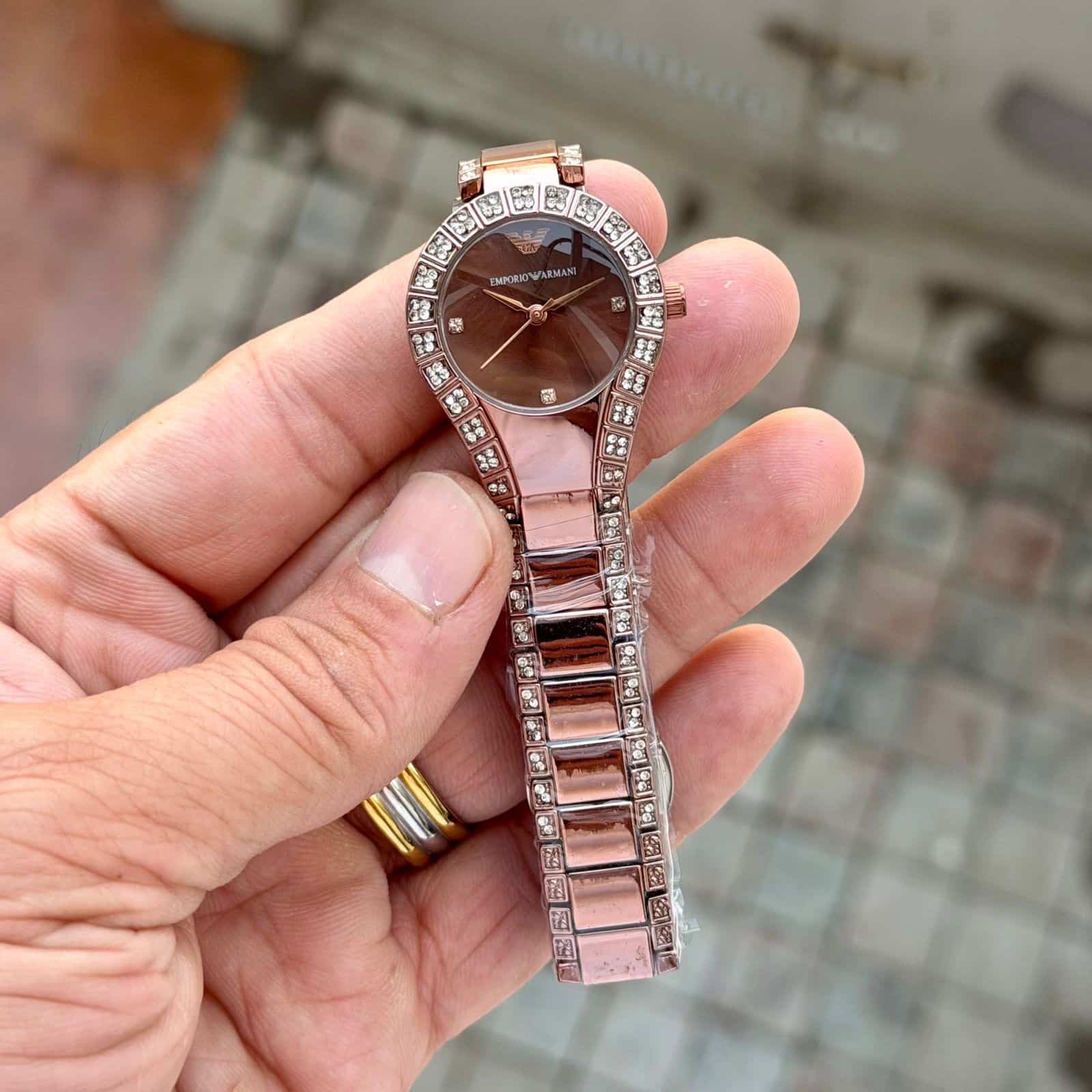 ARMANI_LADIES_BROWN