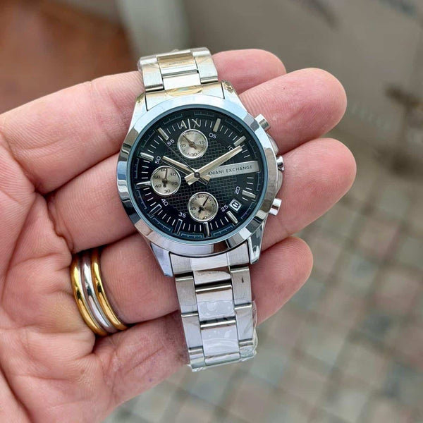 ARmaNI_LADIES_SILVER-BLACK