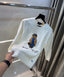 Ralph  Lauren White Teddy Edition Imported Knitted Pull Pver