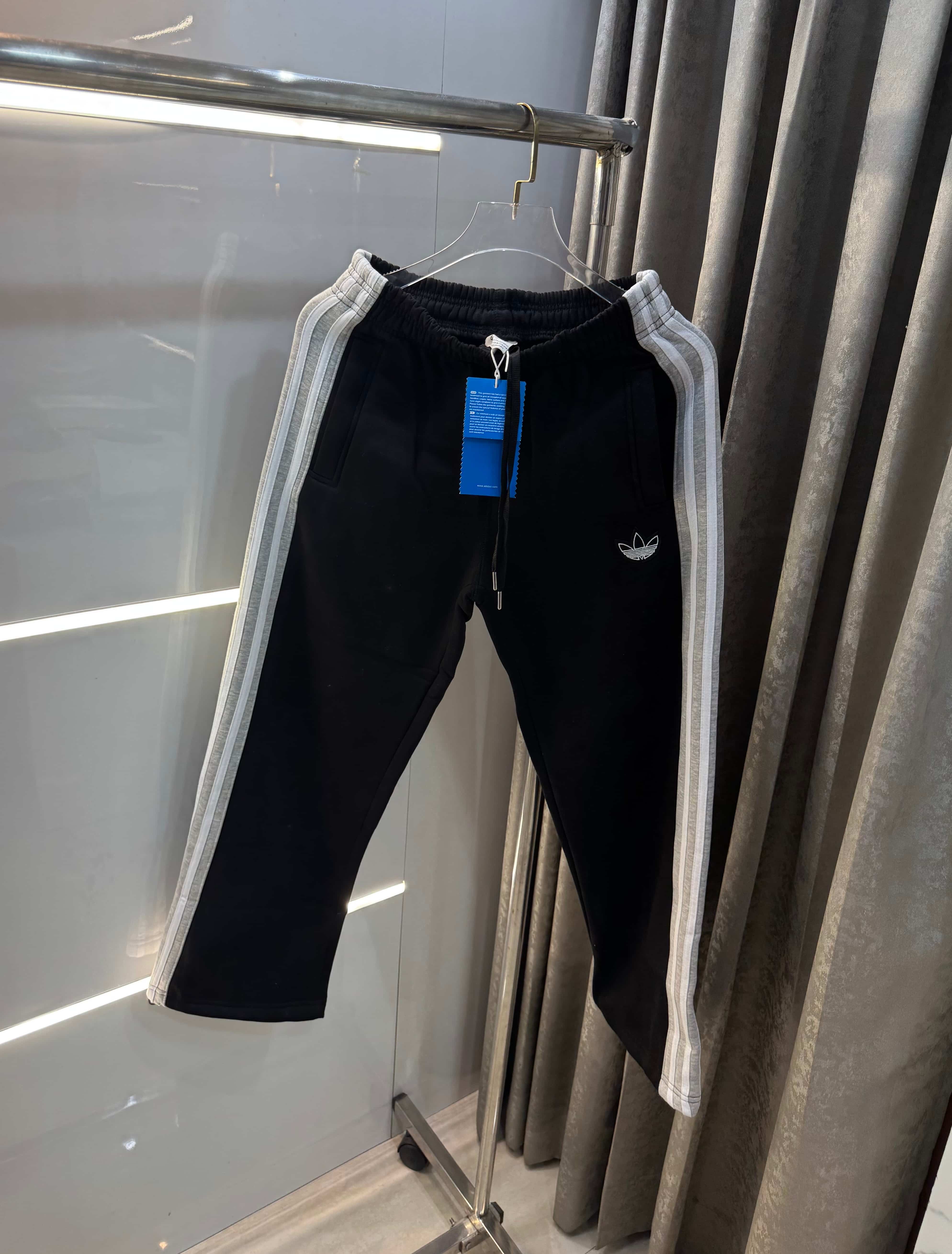 Adida s Black Embroidery Logo Imported TrackPant Main image