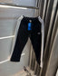 Adida s Black Embroidery Logo Imported TrackPant