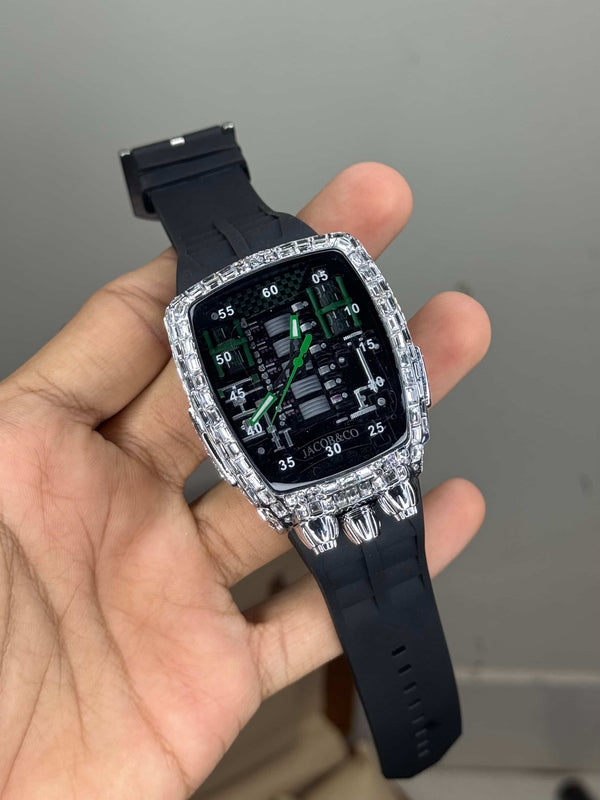 Jacob & Co. Bugatt i Tourbillon Premium Quartz Watch