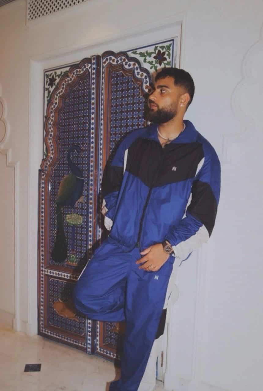 Amir i Blue Back Print Imported Tracksuit Secondary image