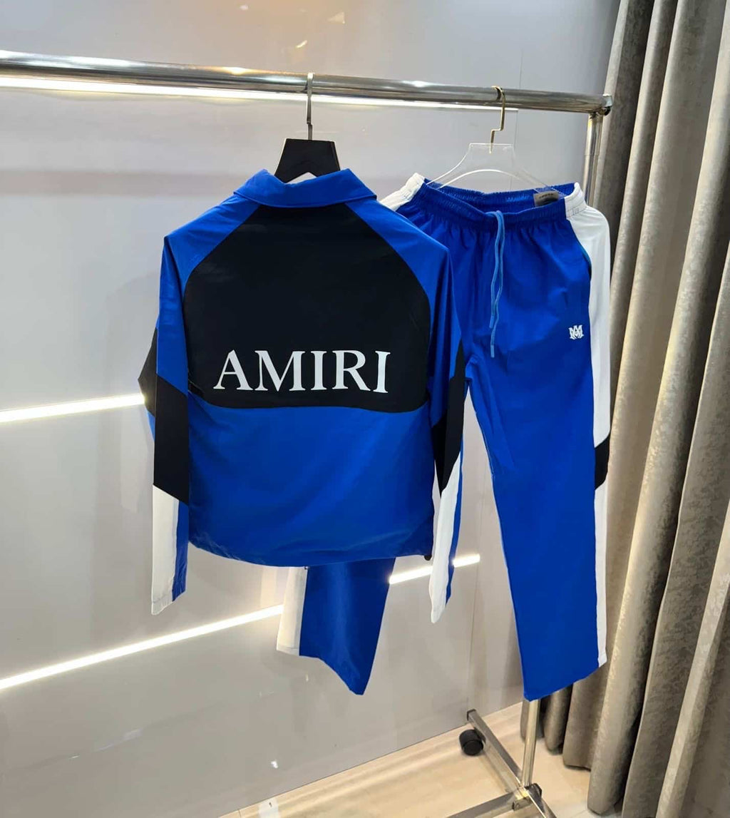 Amir i Blue Back Print Imported Tracksuit