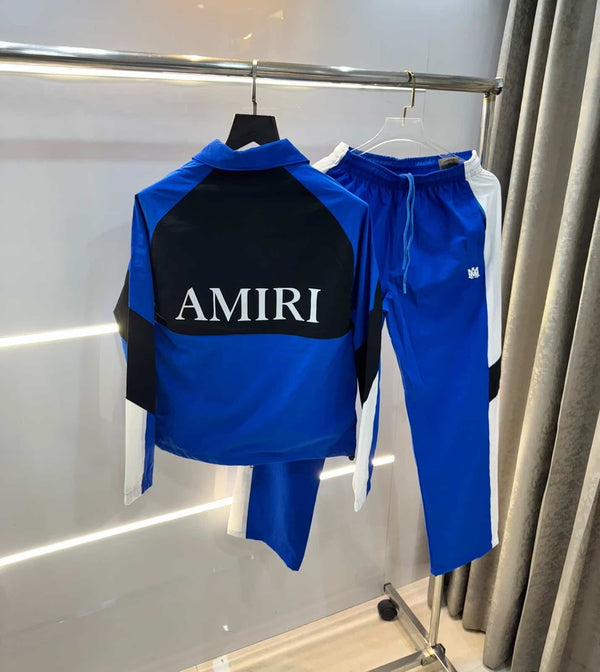 Amir i Blue Back Print Imported Tracksuit