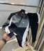 Amir i Black Back Print Imported Tracksuit