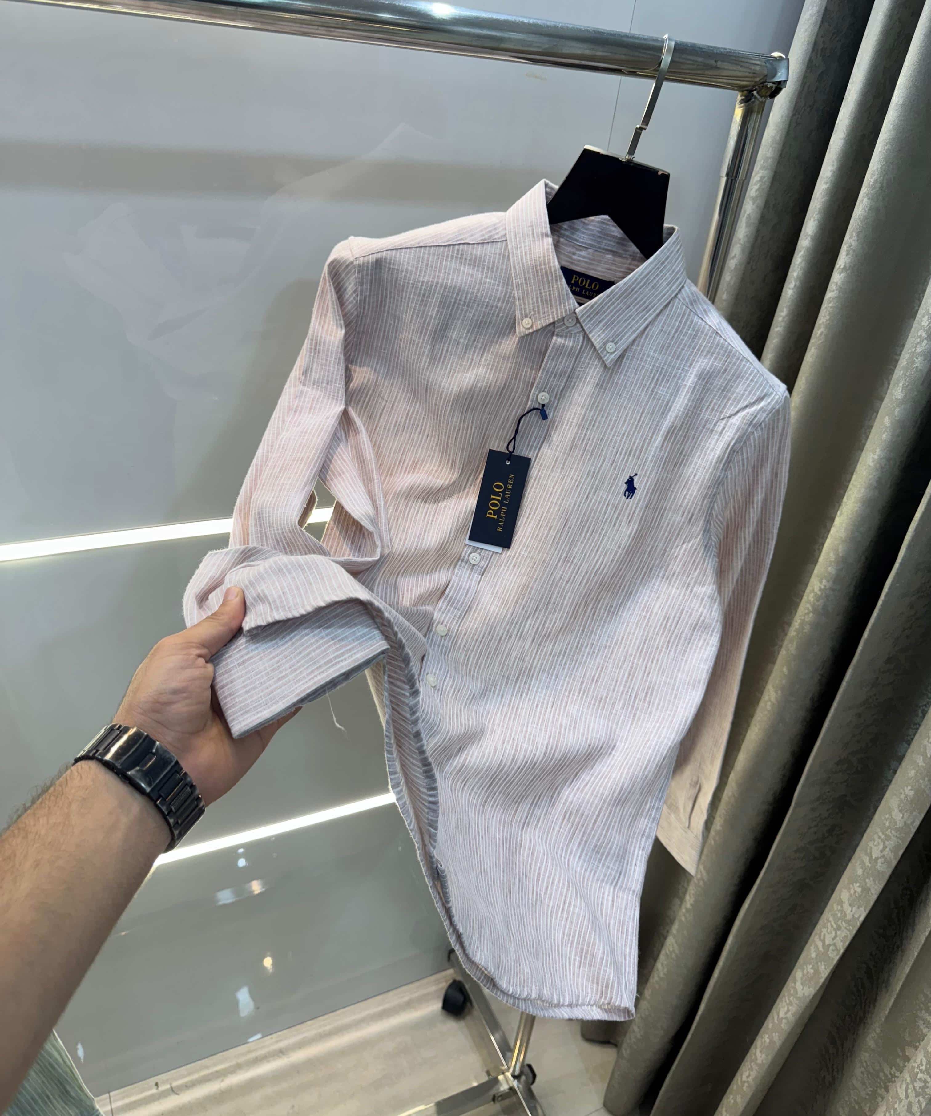 Ralph  Lauren milang Strappies Premium Linen Shirt
