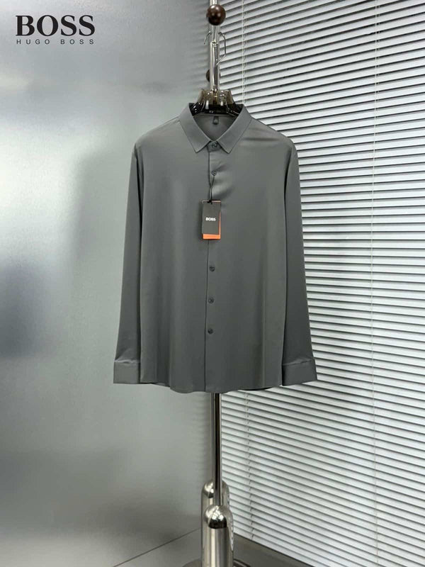 HUgo  BosS.. dark grey Premium Imported Shirt