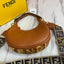 Fendi Graphy Sling Shoulder Bag Mud Brown (Box) BAG 45