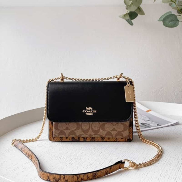 COAC_H Klare signature cross body bag with Box 430