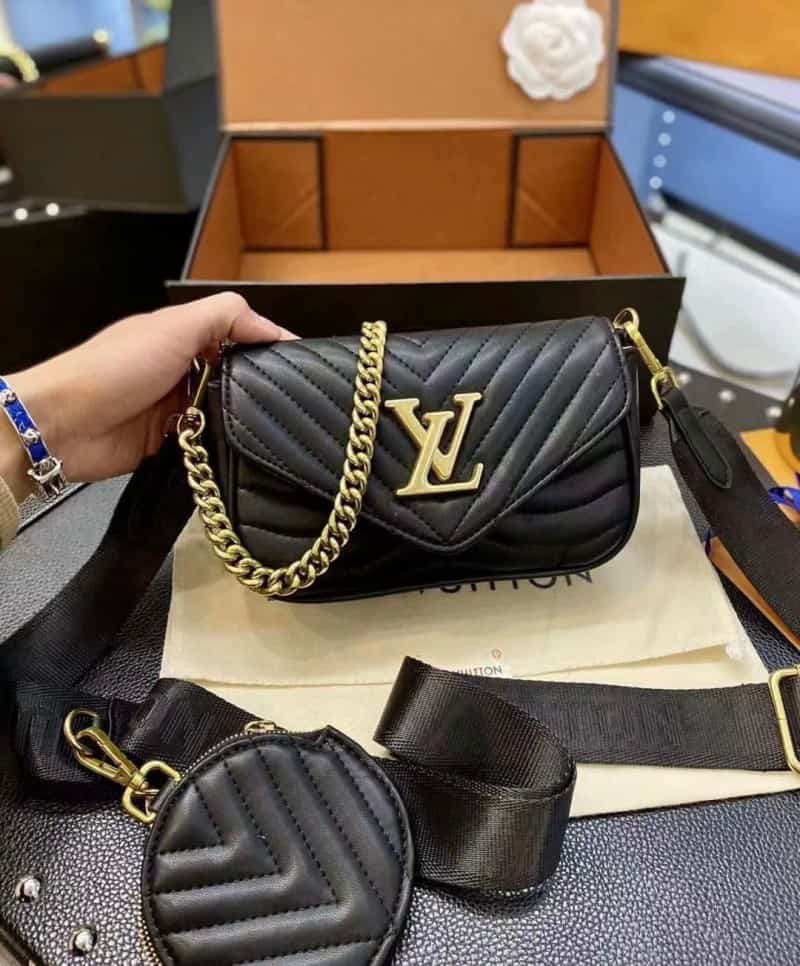 LOUIS_VUITTON_Wave_pochette_Bag_(Black)_with_Box_698