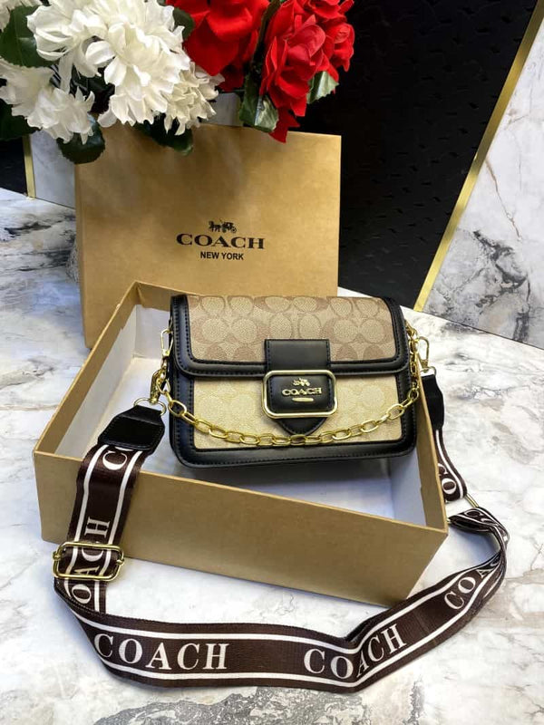COACH_Signature_Sling_Bag_With_Box_723