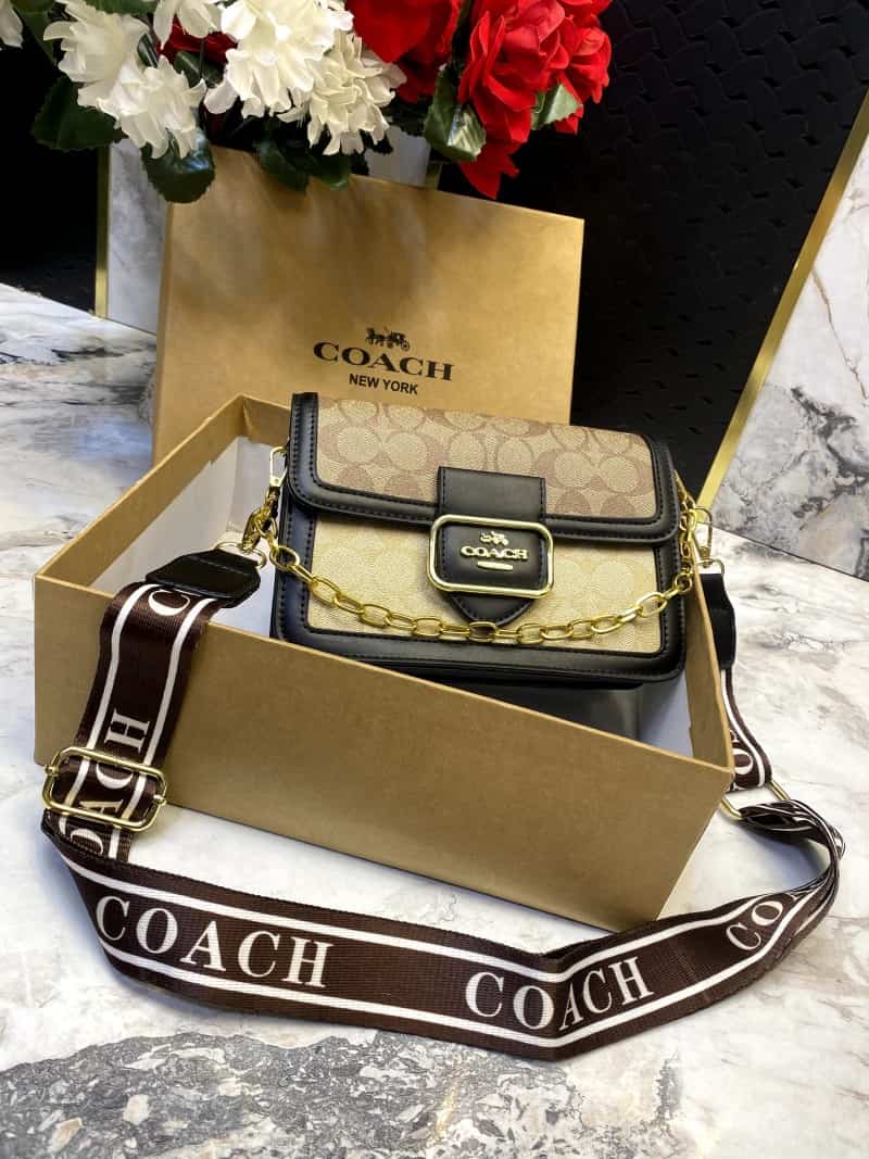 COACH_Signature_Sling_Bag_With_Box_723