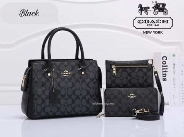 COACH_Premium_3pcs_Shoulder_Bag_729