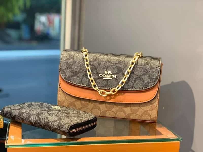 COACH_Monogram_SlingBag_with_Wallet_With_Box_738