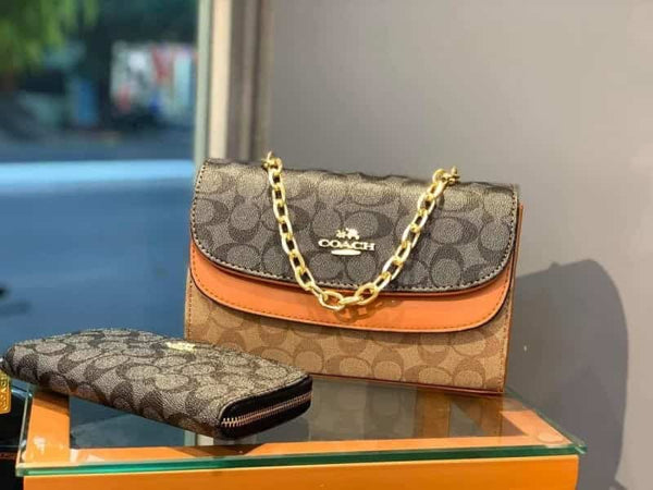 COACH_Monogram_SlingBag_with_Wallet_With_Box_738