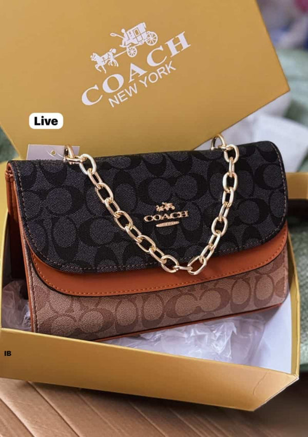 COACH_Monogram_SlingBag_with_Wallet_With_Box_738