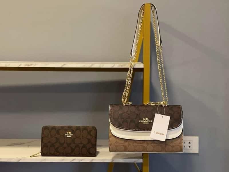 COACH_Monogram_SlingBag_with_Wallet_With_Box_739